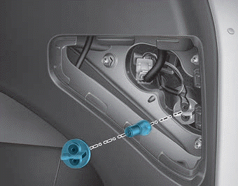 Hyundai Ioniq. Rear Combination Light Bulb Replacement