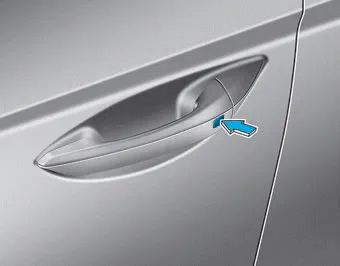 Hyundai Ioniq. Accessing Your Vehicle