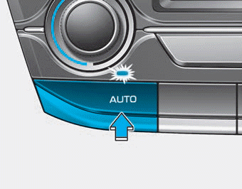 Hyundai Ioniq. Automatic Heating and Air Conditioning