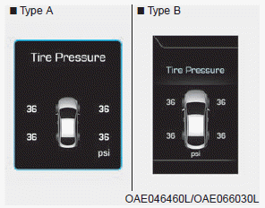 Hyundai Ioniq. Check Tire Pressure
