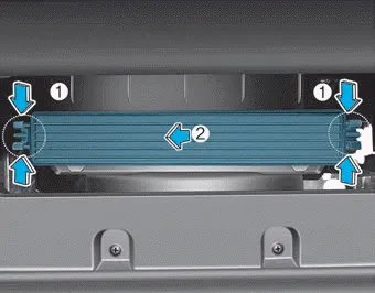 Hyundai Ioniq. Climate Control Air Filter