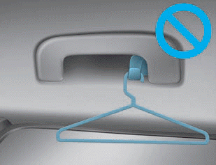 Hyundai Ioniq. Clothes Hanger