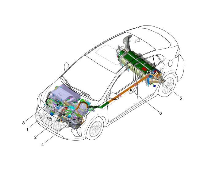 Hyundai Ioniq AE Components And Components Location Hybrid Hyundai Ioniq AE Components And Components Location Hybrid