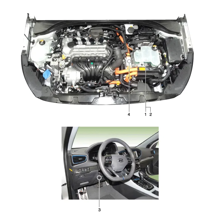 Hyundai Ioniq AE Components And Components Location Hybrid Hyundai Ioniq AE Components And Components Location Hybrid
