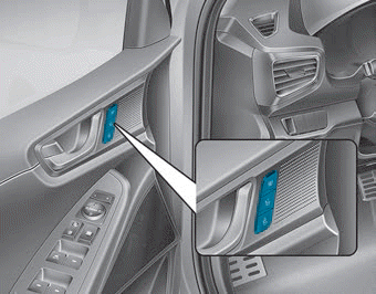 Hyundai Ioniq. Driver Position Memory System