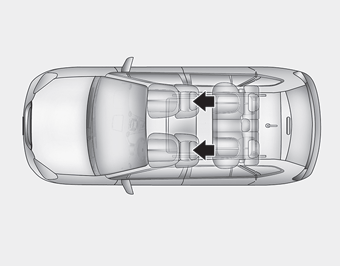 Hyundai Ioniq. Front seat head restraints