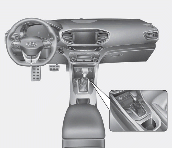Hyundai Ioniq. Hybrid Vehicle Instrument Panel Overview