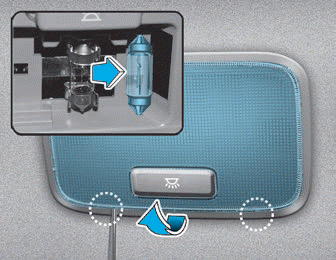 Hyundai Ioniq. Interior Light Bulb Replacement