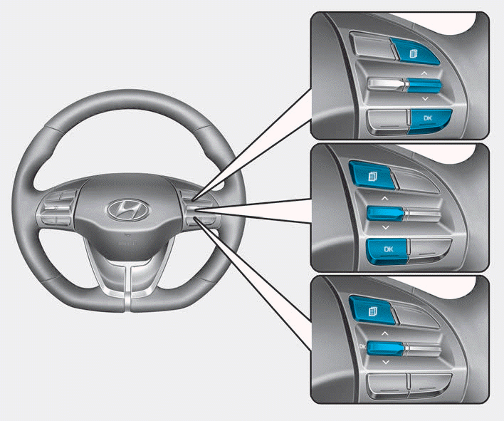 Hyundai Ioniq. LCD Display