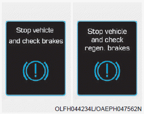 Hyundai Ioniq. LCD Display Messages