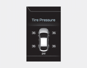 Hyundai Ioniq. LCD Display Modes (for cluster type B)