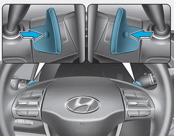 Hyundai Ioniq. Paddle Shifter