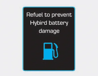 Hyundai Ioniq. to prevent Hybrid battery damage